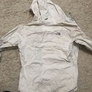North Face Rain Coat - White